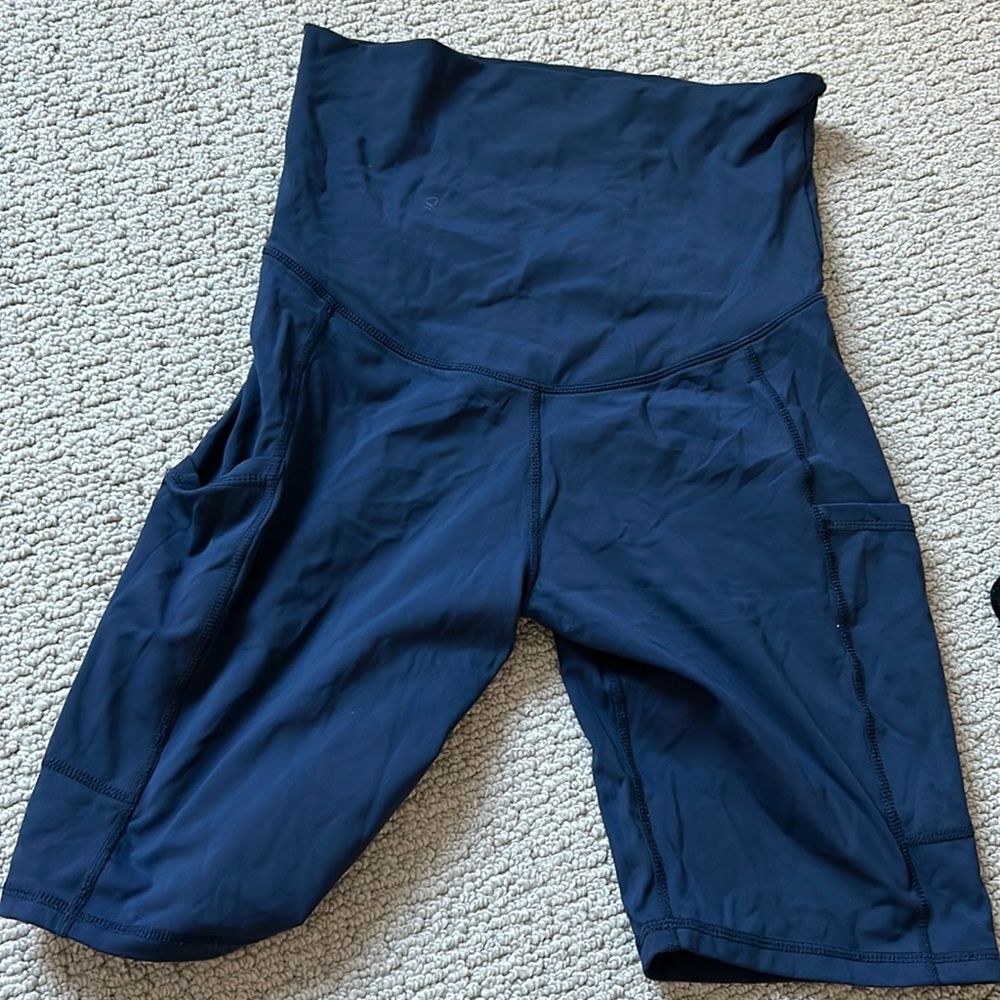 Quince Maternity Bike Shorts - Medium